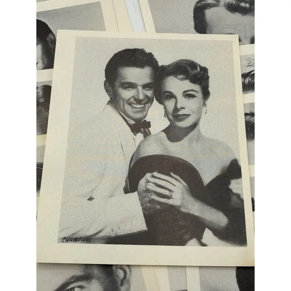 Vintage Hollywood Character Actors Arcade Card Lot – 40 Cards
